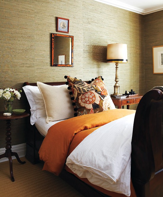 Orange Accents In Bedrooms – 68 Stylish Ideas - DigsDi
