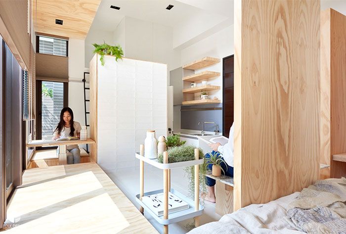 35 Contemporary Micro Apartment Organized With Boxes | Apartment .