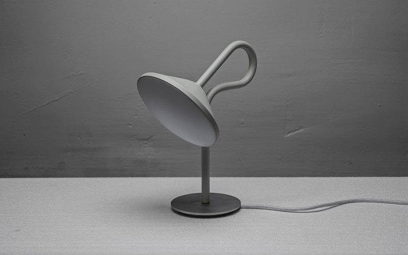 Simple and Original Lamp Design with Looping Stem – Round - The .