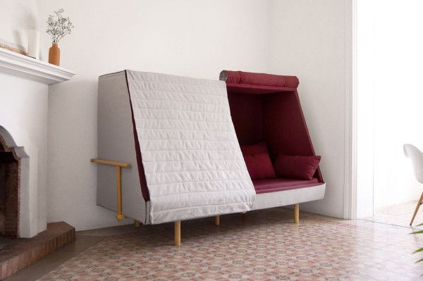 Orwell Sofa: A Private Urban Fort | Cabin furniture, Space saving .