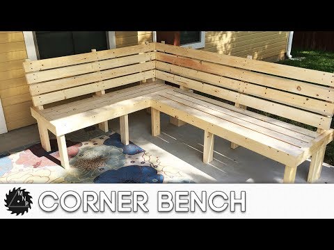Corner Bench ("L" shape Bench) - YouTu