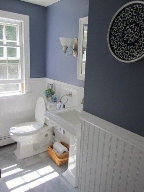 Pantone's Color 2016: Serenity Home Decor | Bathroom makeover .
