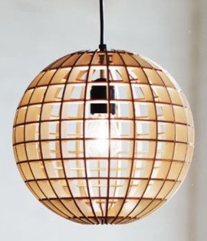 Pendant Light Laser Cut DXF File Free Download - 3axis.