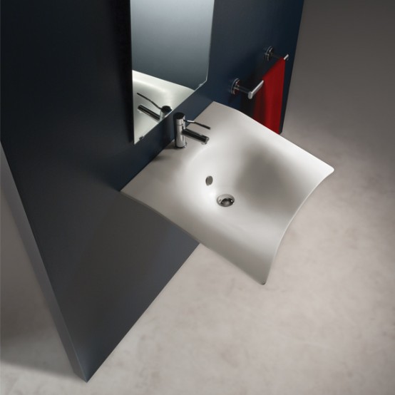 contemporary bathroom sinks Archives - DigsDi