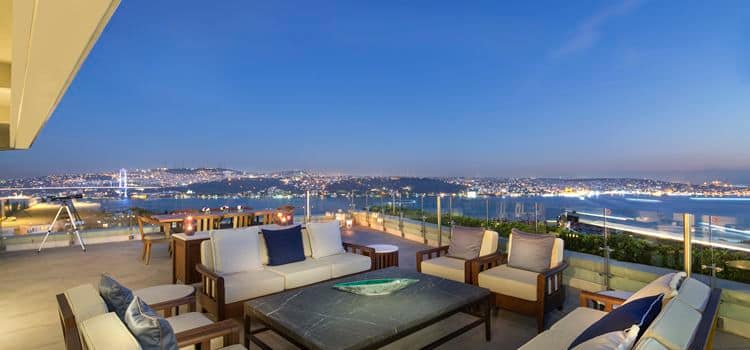 Istanbul Hotels | Conrad Istanbul Bosphorus | Istanbul, 3D Floor Pla