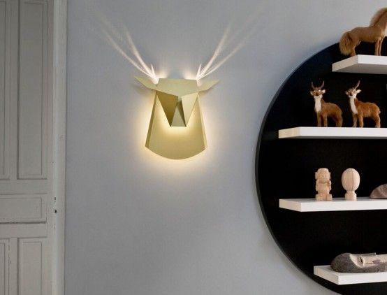 9 Cardboard Lamps And Lights To Try Right Now | Wall lights .