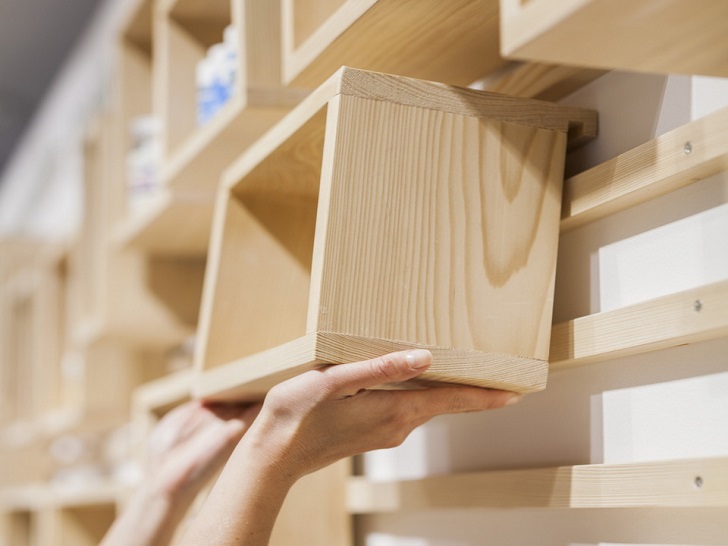 Modern modular shelving systems and practical storage space ide