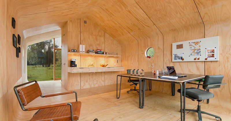 This prefab tiny house is built from 24 layers of cardboard | Tiny .