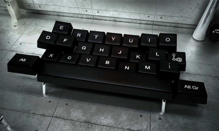 QWERTY Keyboard Sofa Bed: Perfect For Falling Asleep On Your .