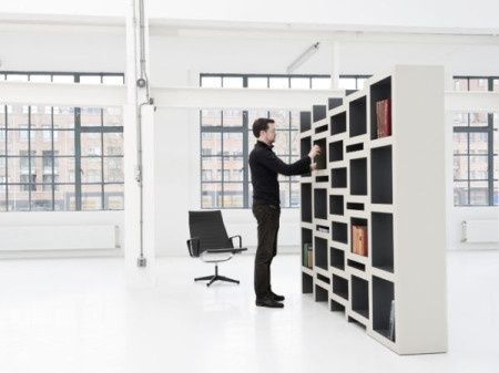 This bookcase expands according to the number of books in it!! in .