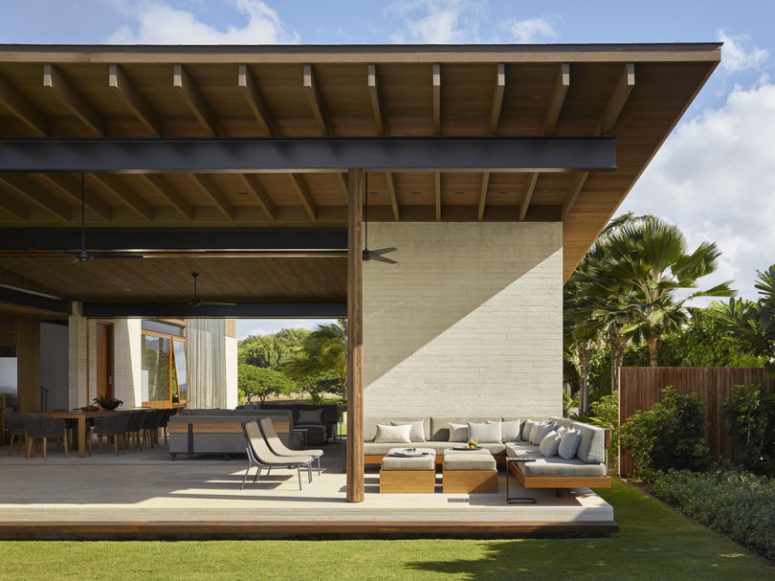 Relaxing Indoor/Outdoor Hawaii Residence - DigsDi