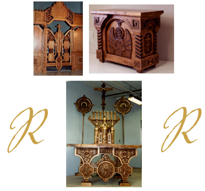 religious furniture - Rich Roth Desig