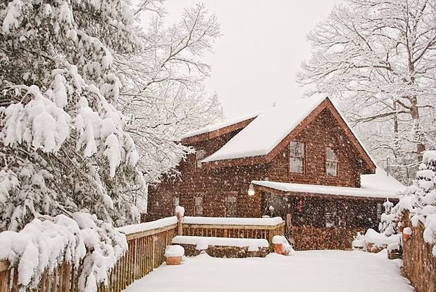 HOME DECOR – RUSTIC STYLE – Winter retreat | Snow cabin, Snow .