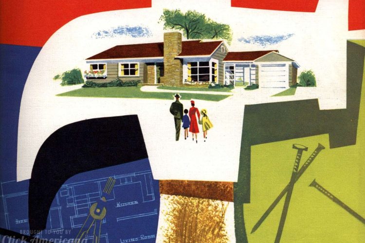 130 vintage '50s house plans used to build millions of mid-century .