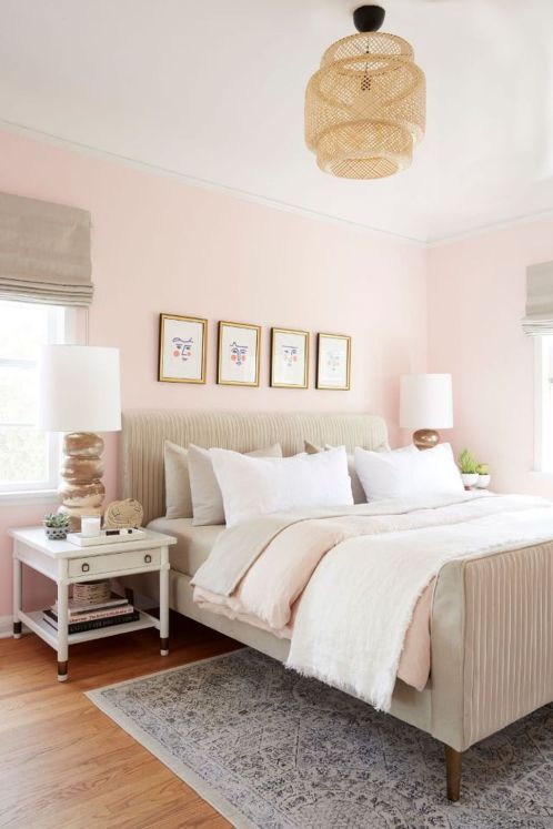 37 Romantic And Tender Feminine Bedroom Design Ideas | Pink .