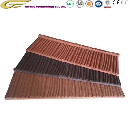 China High-Grade Villa Decoration Roofing Materials Stone Coated .