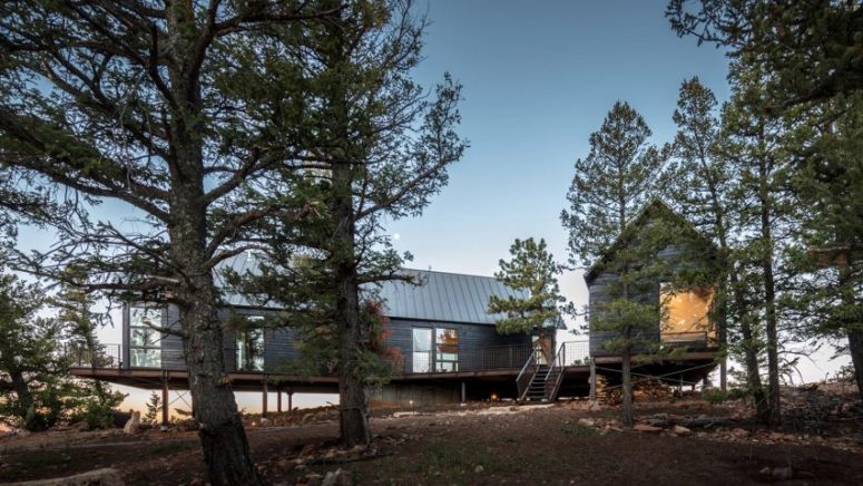 Rustic Cabin Duo On A Remote Forest Site - DigsDi