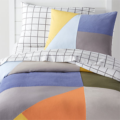 Modern Geo Twin Duvet Cover + Reviews | Crate and Barr