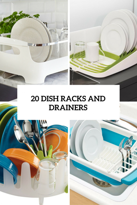 Small And Creative Dish Racks And Drainers