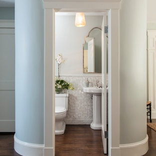 75 Beautiful Traditional Powder Room Pictures & Ideas - September .