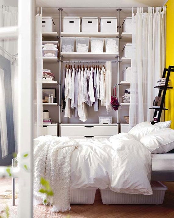 44 Smart Bedroom Storage Ideas | Bedroom organization storage, No .