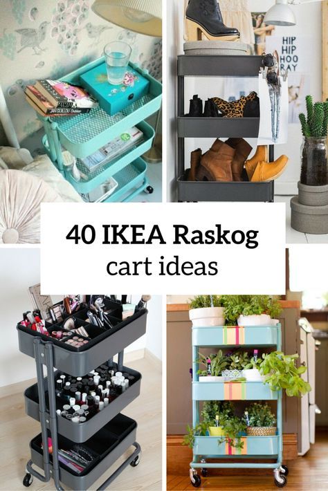 60 Smart Ways To Use IKEA Raskog Cart For Home Storage | Ikea .