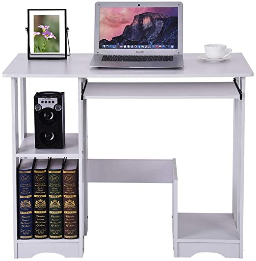 Amazon.com: Wearefo Writing Desk Laptop Desk Computer Table Office .