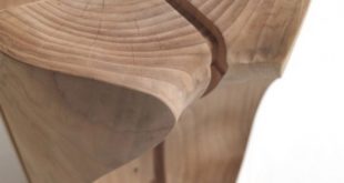 Creative Modern Shapes-Solid Cedar Stools Designed by Karim Rashid .