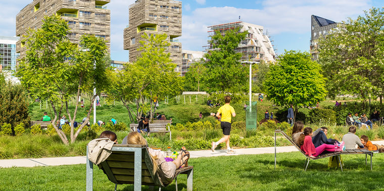 Paris is building the eco-community of the future right now .