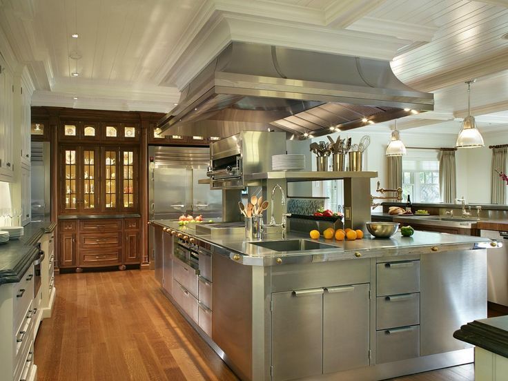 Get inspiration to makeover a kitchen into a professional chef .