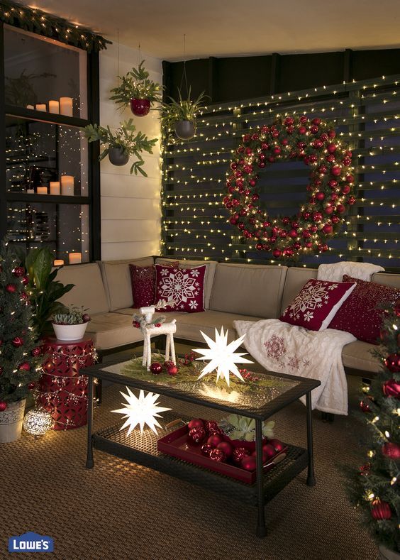 Make your screened porch glow this holiday season with these .
