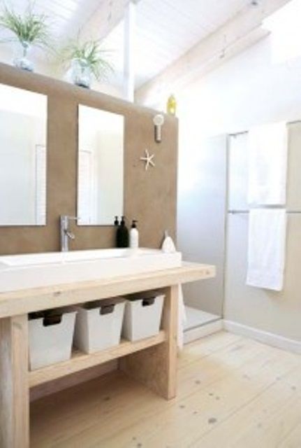 45 Stylish And Cozy Wooden Bathroom Designs | Badezimmer design .
