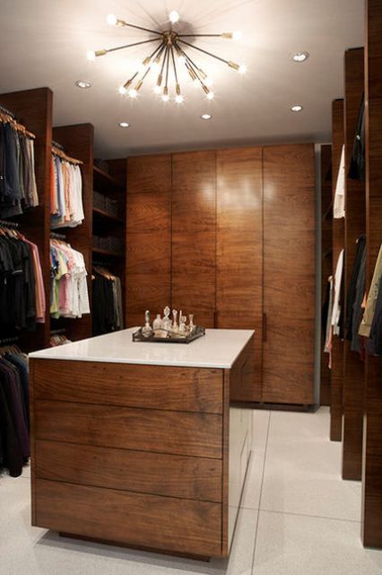 43 Stylish Masculine Closet Designs | Walk in closet design .