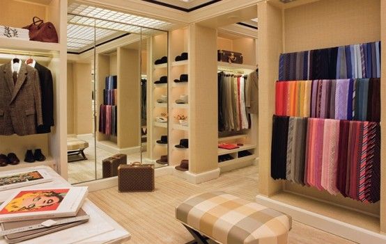 43 Stylish Masculine Closet Designs | Dressing room design, Closet .