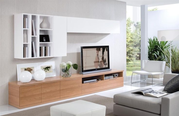 Stylish Modern Wall Units For Effective Storage | Living room tv .