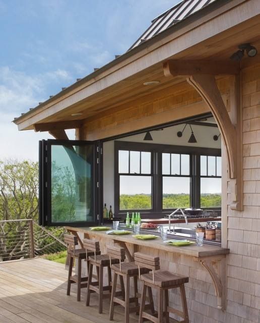Summer Must: 35 Adorable Kitchens Open To Outdoors | Country .
