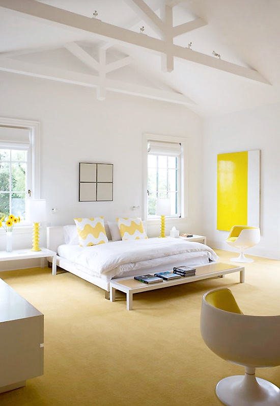 Sunny Yellow Accents In Bedrooms – 49 Stylish Ideas - DigsDi