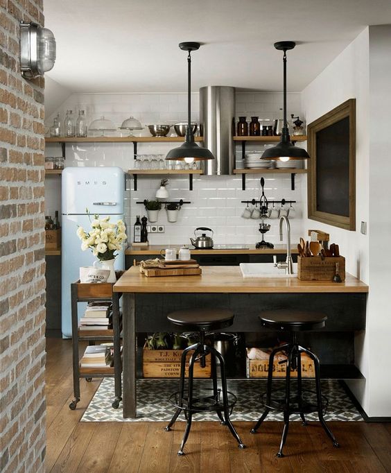 17 Super Functional Ideas For Decorating Small Kitch