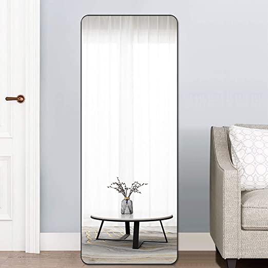 Amazon.com: PexFix Full Length Mirror, Modern Bedroom Floor Mirror .