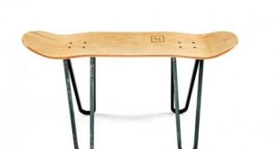 Super Original Handmade Skateboard Tables Collection - DigsDi