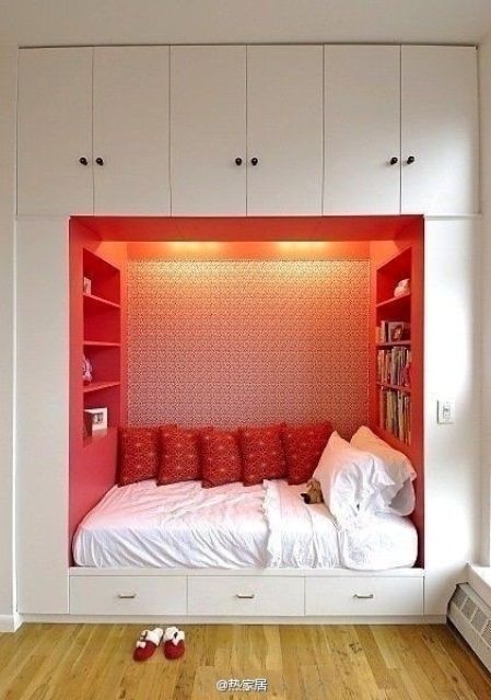 50 Super Practical Hidden Beds To Save The Space | Phòng ngủ nhỏ .