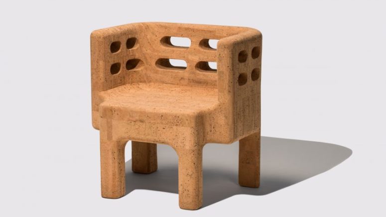 Sobreiro Furniture Collection Made Of Cork - DigsDi