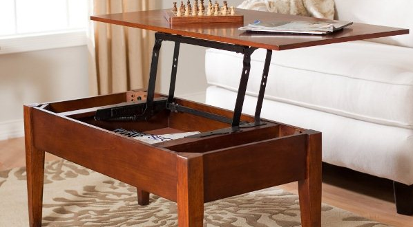 6 Step by Step Tutorials on DIY Coffee Tables with Hidden Storage .
