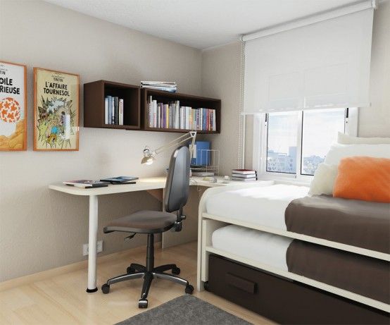 55 Thoughtful Teenage Bedroom Layouts | Diseño de habitación .