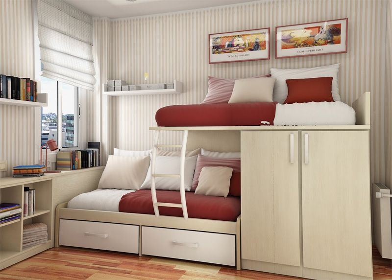 Here are some modern teenage bedroom ideas for small rooms .