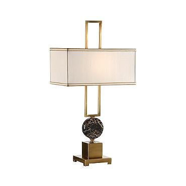Disc and Frame Table Lamp | Lamp, Table lamp, Brass la