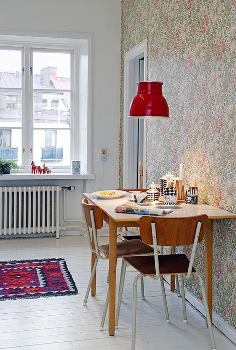 Tiny And Cozy Dining Areas For Every Home | Scandinavian living .