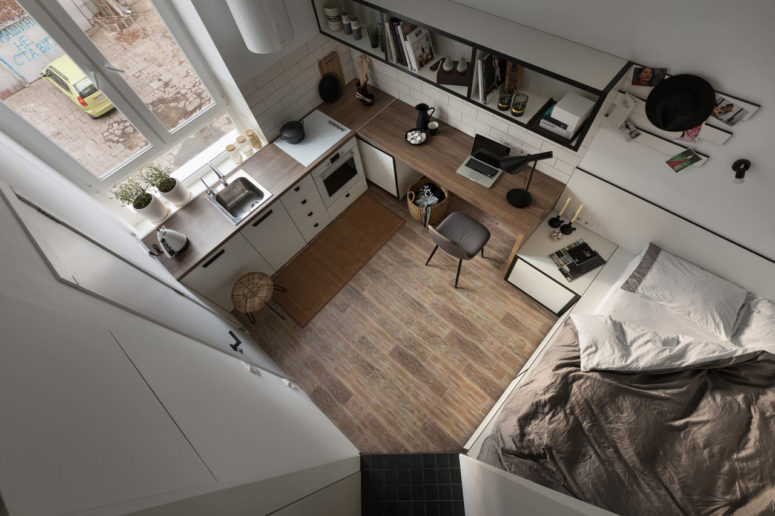 Tiny Contemporary Apartment For A Student - DigsDi