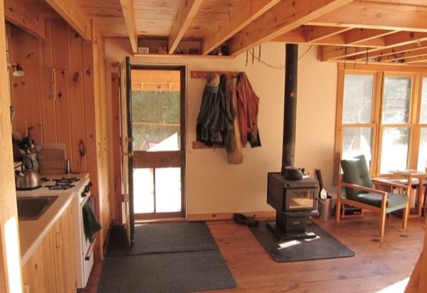 DIY 704 Sq. Ft. Hand Built Off Grid Tiny Cabin | Small cabin plans .