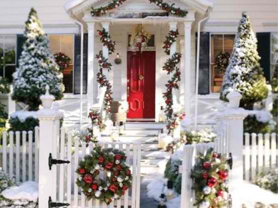 Outdoor Decorating Ideas for Christmas | Decohol